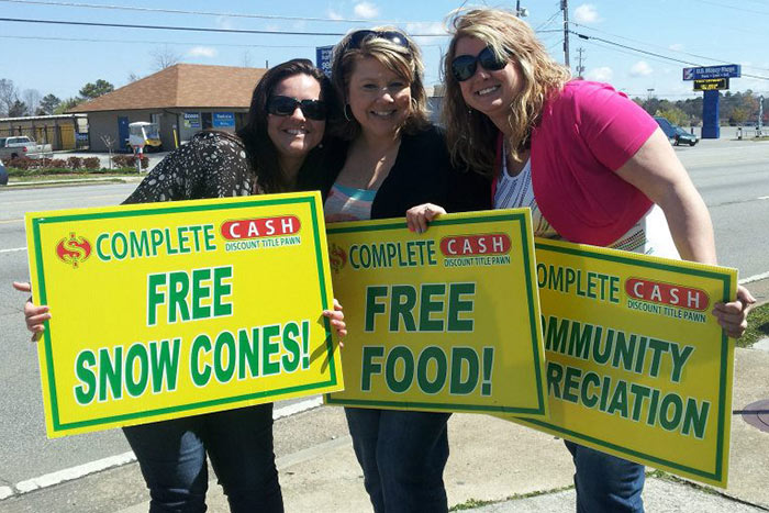 Complete Cash hosting a fun family event